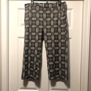 Liverpool wide leg capri pant